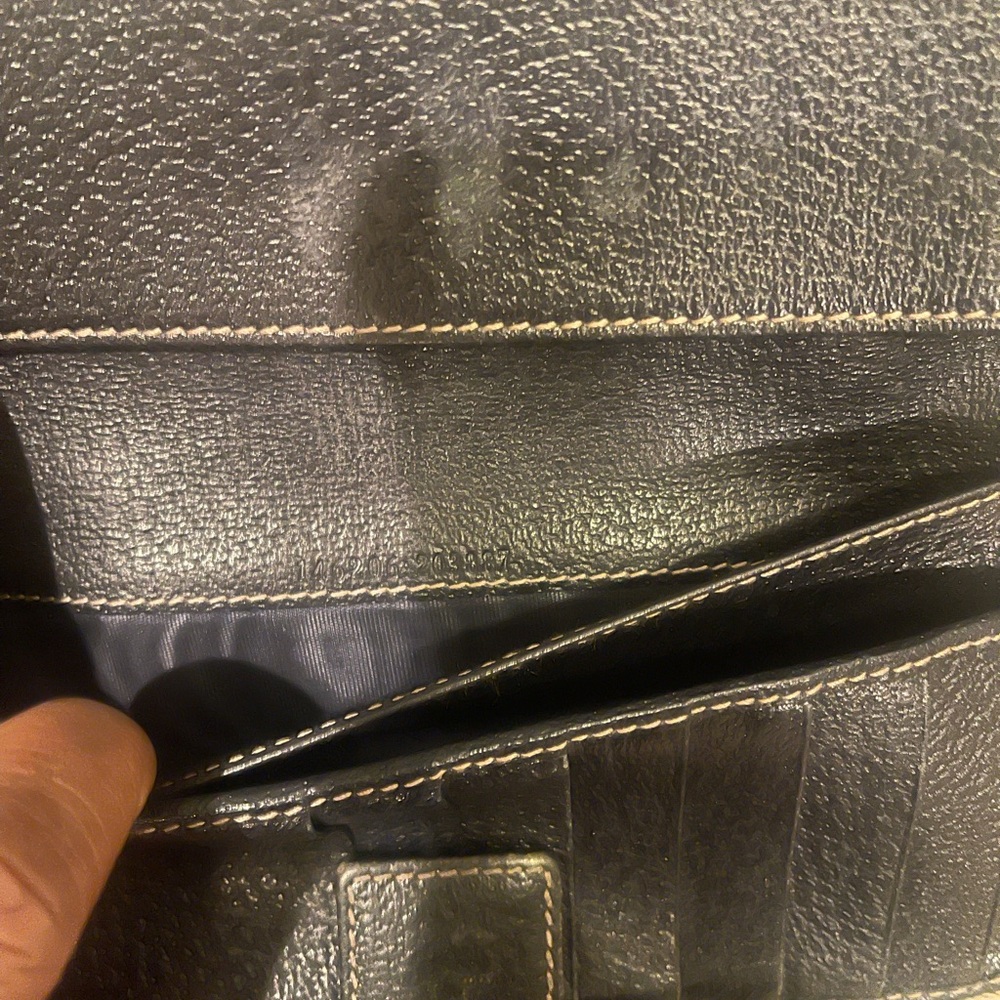 Rare Gucci Sherryline Double Snap Wallet VGUC - Picture 5 of 9